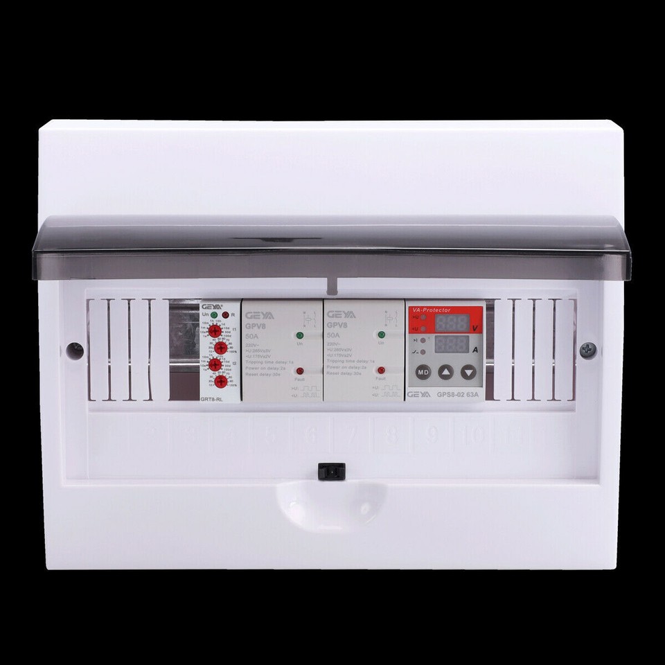 GEYA Current Sensor Relay 2CO 8A Over&Under Current monitor relay AC/DC ...