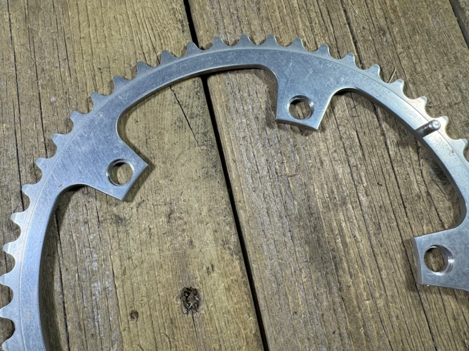 Plato GIPIEMME 52T 5 Brazos 144 BCD Vintage Bicicleta Aleación Foto 3 de 4