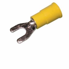 3M Spade Terminal Vinyl Insulated 8 12-10 Gauge YELLOW-100PK