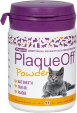Pro Den Plaque Off Cat, Bad Breath and Tartar Control for Cats 40g