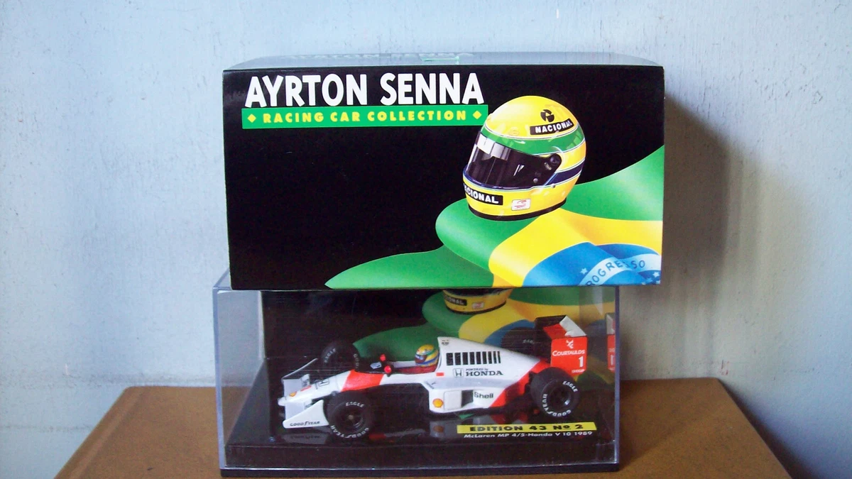 Ayrton Senna McLaren Diecast Racing Cars 1989 Vehicle Year for