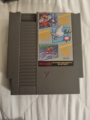 Super Mario Bros. / Duck Hunt / World Class Track Meet - NES - NTSC USA Import