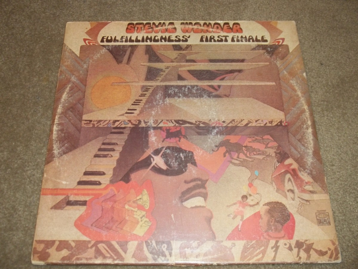 Stevie Wonder Fulfillingness First Finale 1974 Album LP | eBay