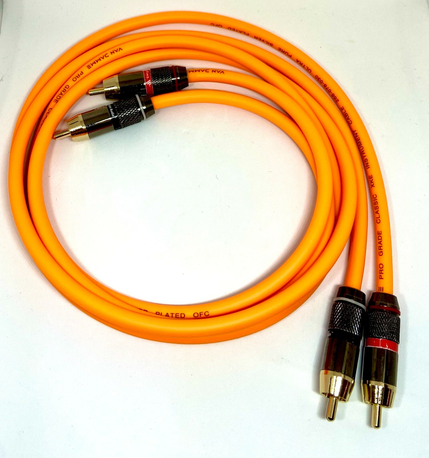 Van Damme Pro Phono Cavi Da RCA A RCA Placcati Argento Puro - Foto 11