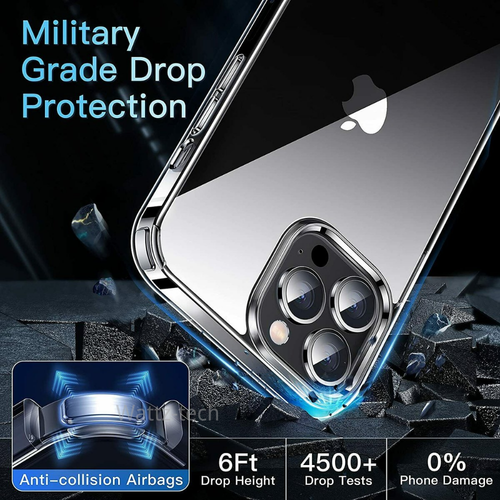 Wholesale Lot Clear Case For iPhone 12/13Pro Max Mini Silicone Shockproof Cover - Picture 7 of 14