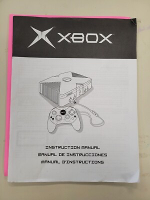 Xbox One S User Guide.pdf Microsoft Xbox Original System Console Instruction Manual | eBay