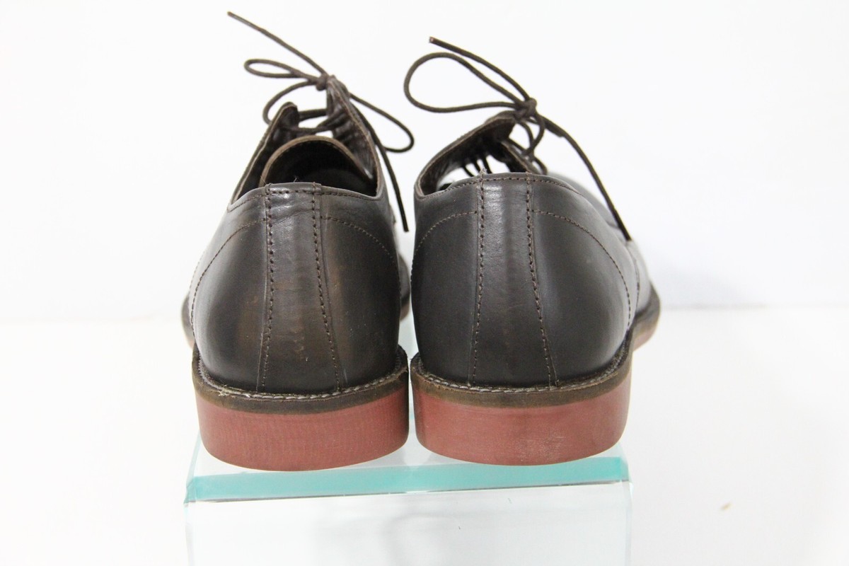 Rucks PC Shoes Mens‎ Sz 11 Brown Leather Work Oxford Sneakers Shoes Distressed SH-LUCIA-BRNWVN_TAFT1.jpg?v=  main image 4