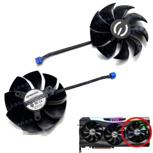 85mm EVGA RTX 3070 3080 Ti 3090 FTW3 ULTRA Graphics Card Fan Replacement TD21 - Picture 7 of 8