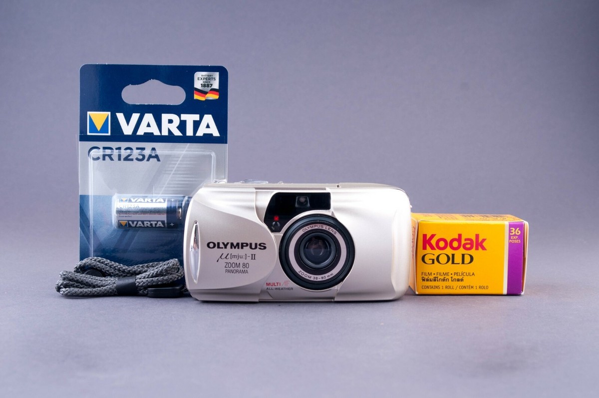 Olympus Stylus Epic Zoom 80 DLX 35mm Point & Shoot Film Camera for