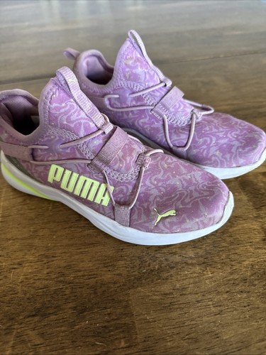 Girls PUMA Rift Slip on Sneaker Purple Size 1