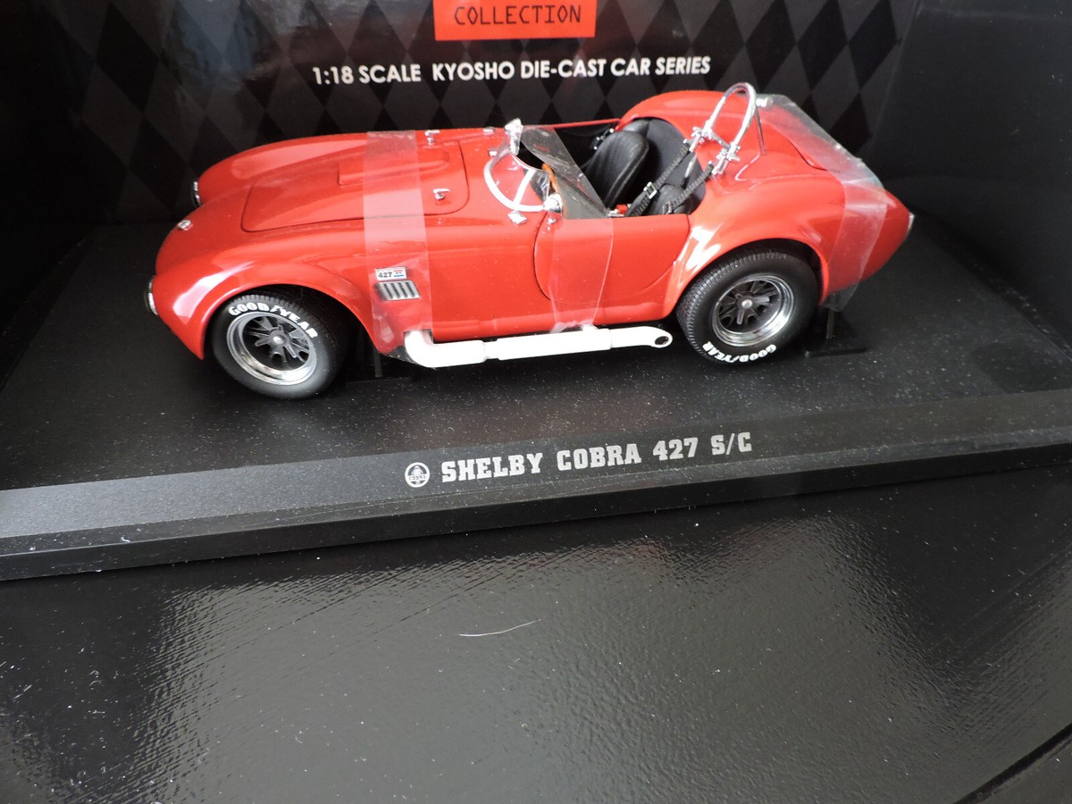 自動車 KYOSHO 1/18 SHELBY COBRA 427S/C Racing Kyosho 1:18 Shelby Cobra 427 S/C Racing Version #98 blue