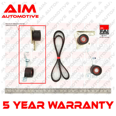 Timing Cam Belt Kit Aim Fits Peugeot Citroen Fiat 1.8 D TD 1.9 2.0