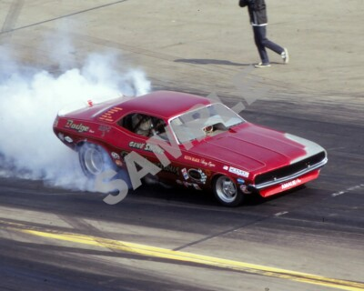 #ad #ad 1971 NHRA Gene Snow#x27;s RAMBUNCTIOUS Drag Racing 8x10 Photo 4 $7.43