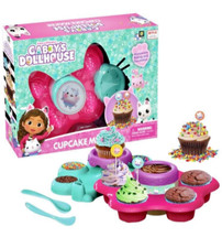 DreamWorks Gabby's Dollhouse Cupcake Maker Microwave Baking & Decoration - New