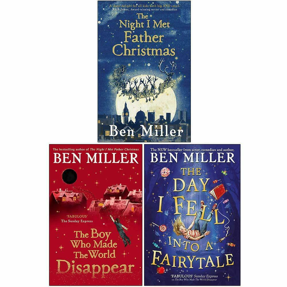 Ben Miller 3 Books Collection Set Night I Met, Day I Fell, Boy Who Made NEW