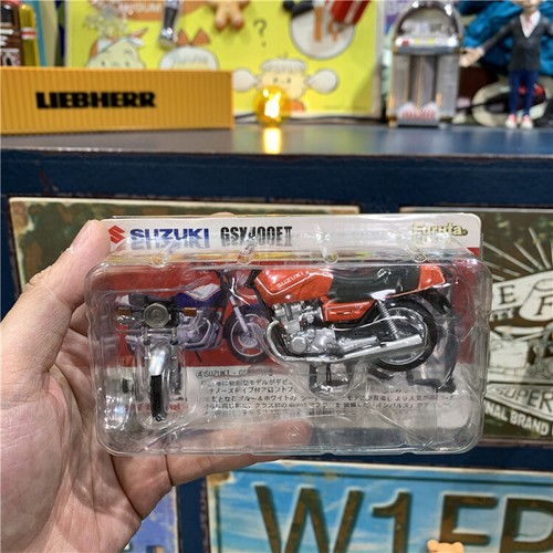 KAIYODO Furuta SUZUKI GSX 400F 1:24 Motorcycle Rare Toy Model Collectible Statue - Picture 7 of 7