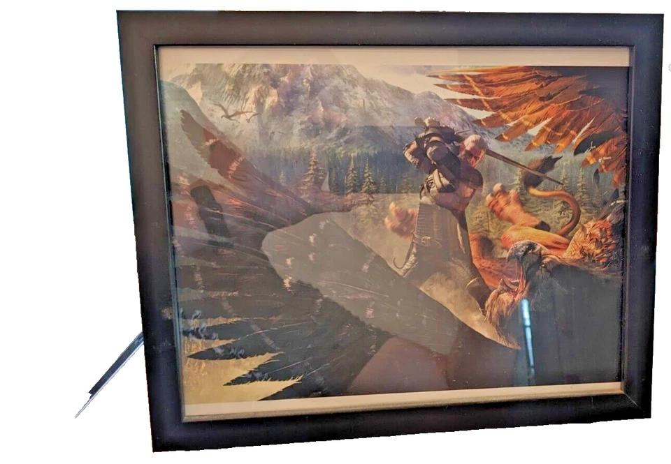 The Witcher 3 - Two high quality lithographs - Yennifer / Hypogriph - Image 2 of 2