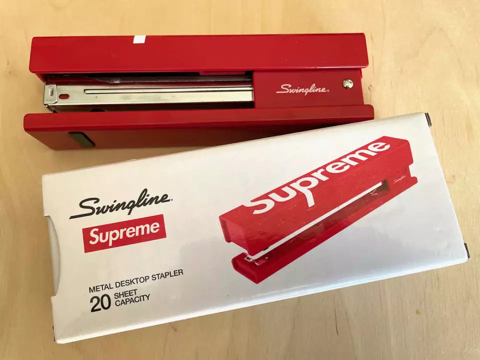 Supreme Swingline Stapler Red Almost Unused From JAPAN 2020SS