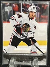 WYATT KAISER      2023-24 Upper Deck Series 1      DEBUT DATES    DD-19