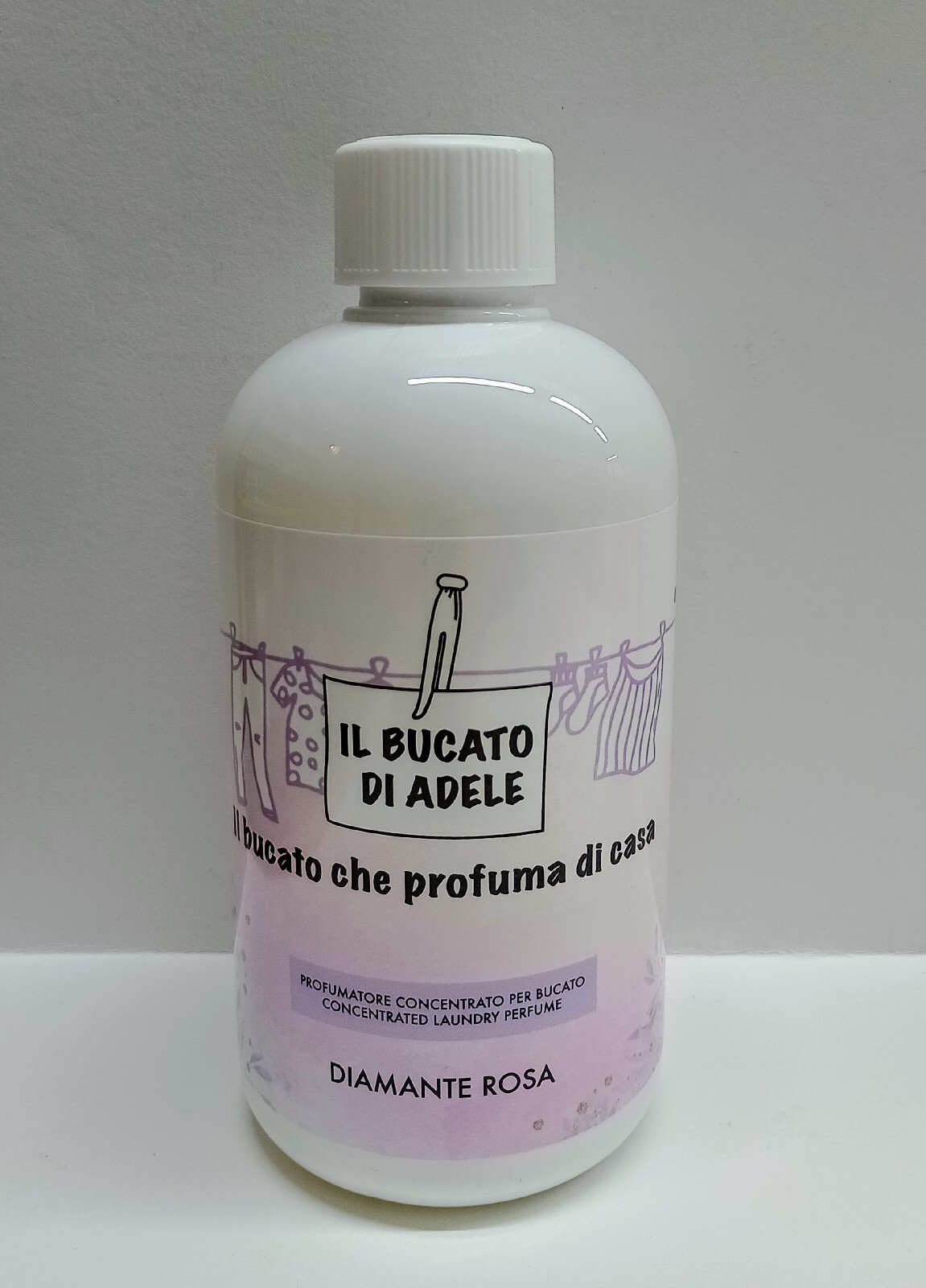 Il Bucato di Adele DIAMANTE ROSA PROFUMATORE CONCENTRATO PER BUCATO 500 Ml