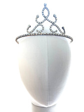 Vintage Tiara Hair Crown Band Princess Crystals Rhinestone Headband Gorgeous