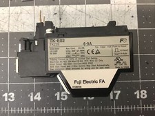 FUJI ELECTRIC TK26E 6-9 A Thermal Overload Relay LP08R 
