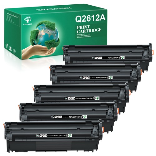 Q2612A 12A Toner Cartridge for HP LaserJet 1010 1018 1012 1020 3015 3020 Lot - Picture 10 of 13