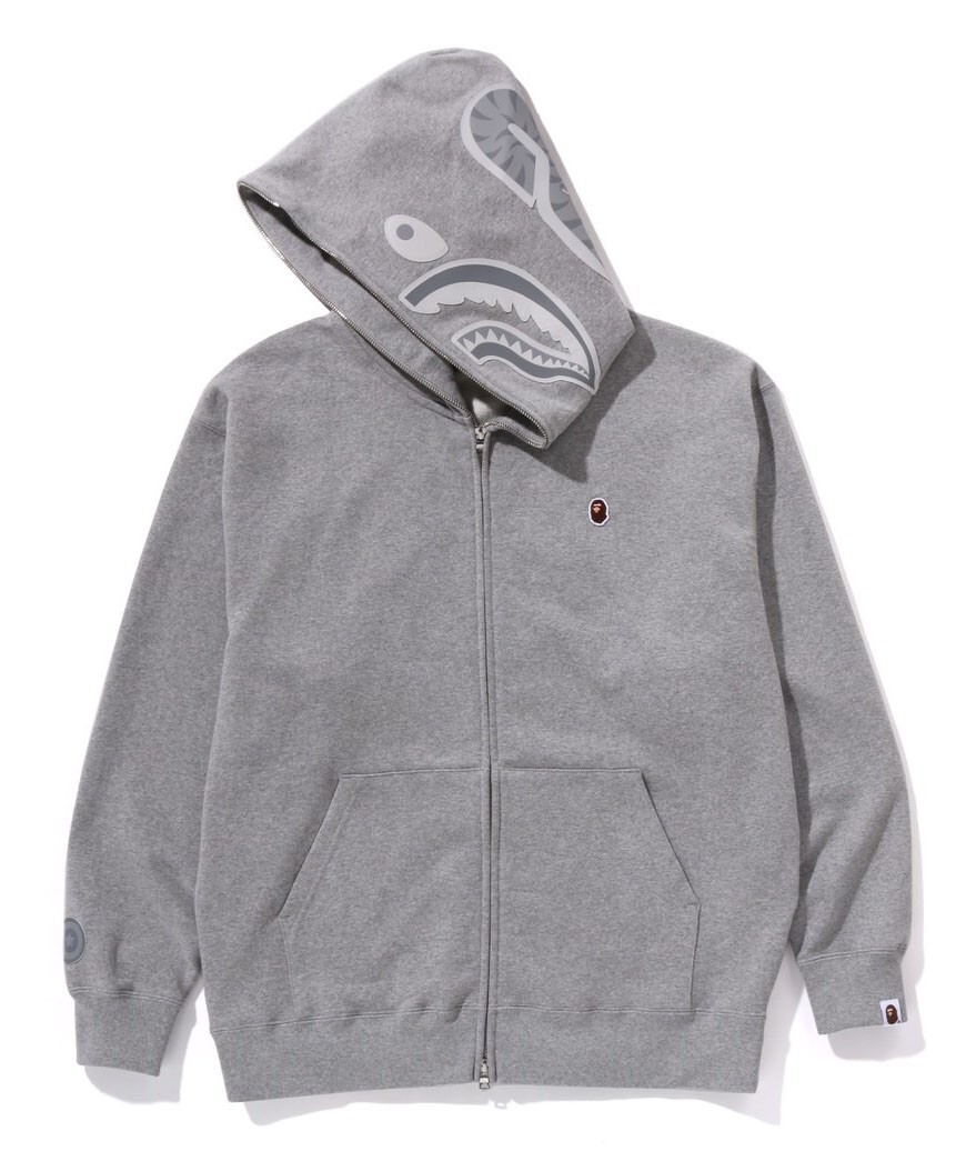 A BATHNIG APE Men's ONE POINT APE HEAD SHARK RELAXED FIT