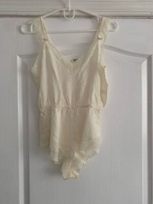 Vintage Silk Corset Bodysuit Valentino Garavani Small Size RARE Archive Luxury