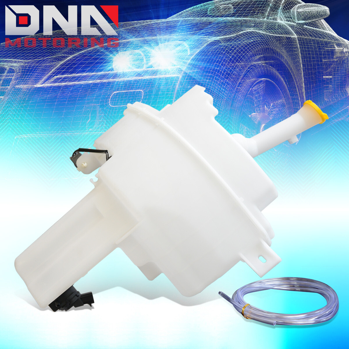 For 2004-2010 Mazda 3 5 Hatchback Windshield Washer Reservoir Tank