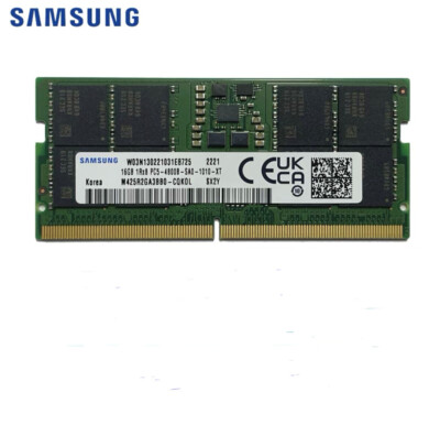Samsung DDR5 16GB×2 32GB Samsung 16GB RAM DDR5 4800B 4800MHz PC5-38400 Notebook Memory Non