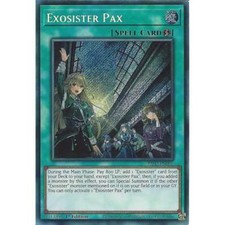 RA02-EN066 Exosister Pax : Secret Rare Card : 1st Edition : YuGiOh