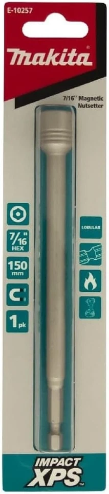 Makita Impact-XPS Magnetic Nutsetter 7/16" x 150mm 1 Piece E-10257 - image 1 of 1
