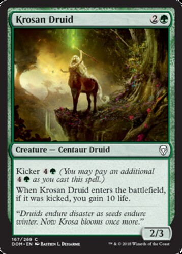 Krosan Druid NM, English MTG Dominaria - Picture 1 of 1