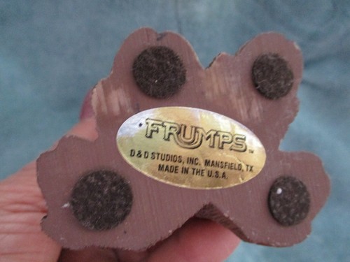FRUMPS Camel Resin Figurine 7" Tall - Mark & Signed w/Sticker - Made in U.S.A. - Picture 7 of 7