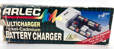 Vintage Arlec multicharger Nickel-Cadmium Battery Charger