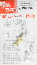 Cal-Scale HO #368 Backhead Air Stand Modern (Brass Casting) 1:87th Scale