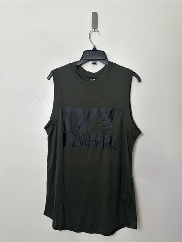 IVY PARK Tank Top Size XS - Crew Neck Dripped Armhole Big Logo NWOT