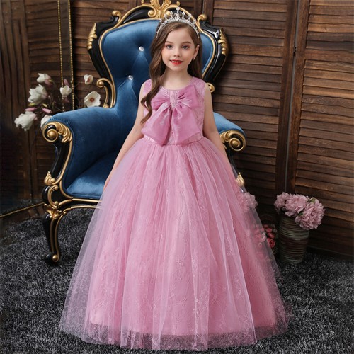 Flower Girls Party Dress Wedding Birthday Pageant Ball Gown Formal Prom Dresses - Picture 16 of 222