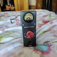 Douk Audio T4 PLUS HiFi MM/MC Phono Stage Preamp w/VU Meter Headphone Amp