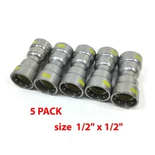 Lot of 5 NIBCO BenchPress 1/2" x 1/2" G PCH200  Coupling (2001100HPC)
