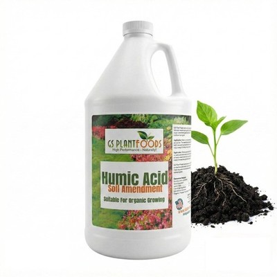 Humic Acid Soil Amendment Liquid Concentrate for Better Soil & Nutrients - 1