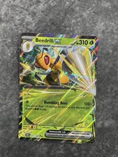 Beedrill ex 003/086 Double Rare Pokemon Chaos Rising ME04 Full Art MT M