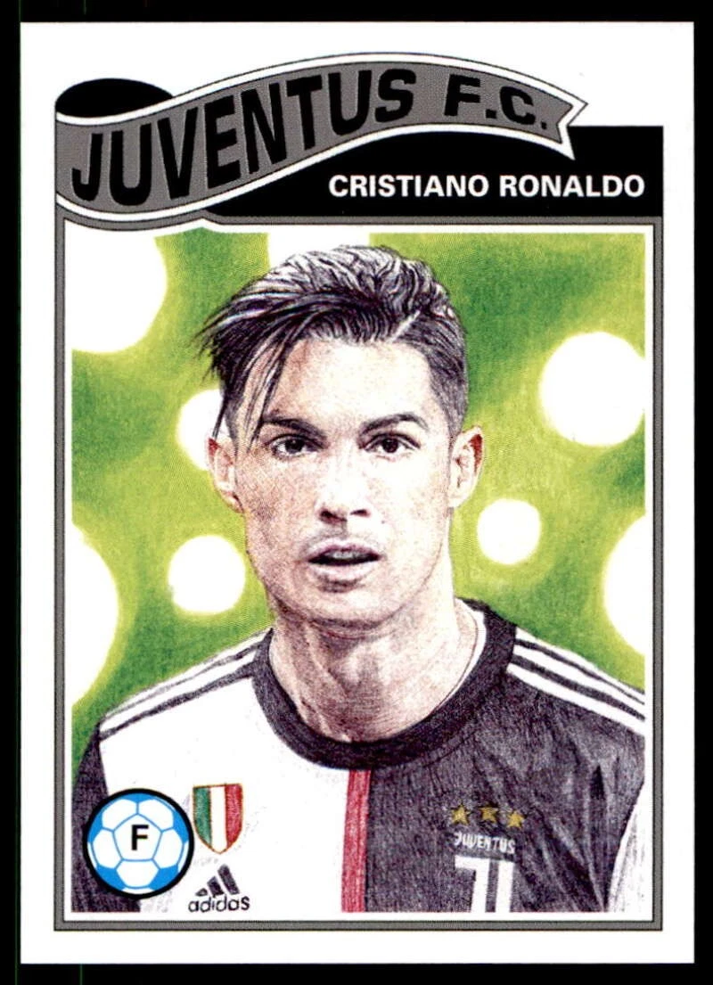 TOPPS LIVING CRISTIANO RONALDO クリロナ PSA9 Cristiano Ronaldo 2020 Topps The Lost Rookie Soccer Card