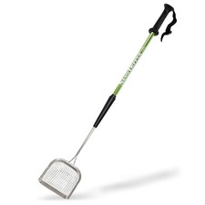 Metal Cat Litter Scoop 27in Long Handle Duty Stainless Steel Poop Scooper Box