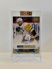 2024-25 Upper Deck Clear Cut UD Canvas Signatures Bryan Rust Auto #CR-BR