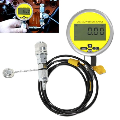 #ad 10000PSI Digital Hydraulic Pressure Test Coupling Kit for Excavator Construction $218.92