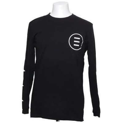 Nana Judy, Langarmshirt, Größe: M, Schwarz/Weiß, Print, Herren #oDN