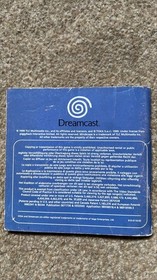 Soul Fighter Dreamcast Manual ONLY Official Instruction Booklet