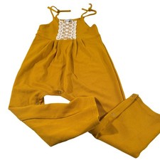 Bailey's Blossoms Toddler Girl 5T Pumpkin Romper